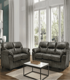 MIN-1601 Leather Gel Grey