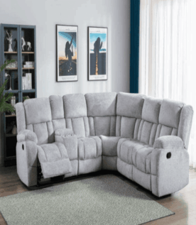 Landis Sectional Recliner Kaia Stering Grey