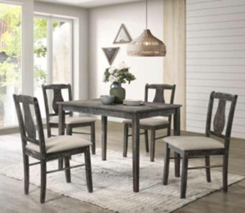 Kaylee grey 5pc Dinette Kaylee grey 5pc Dinette