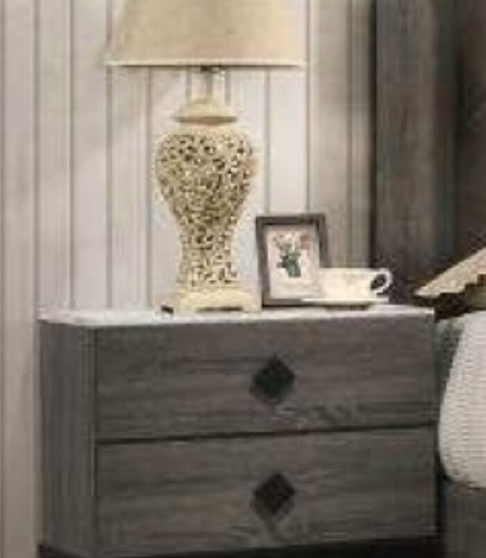 Penrith Charcoal Nightstand